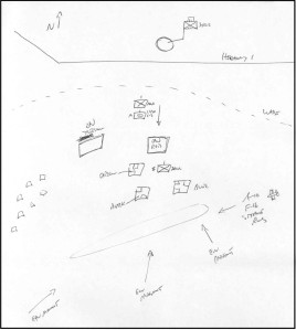 Howz-e Madad sketch map template